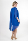 770556-03 короткое синее вечернее платье фото