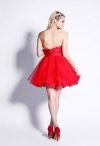 Ольвия-02 красивое красное платье фото
