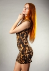 Изелия-02 леопардовое платье фото