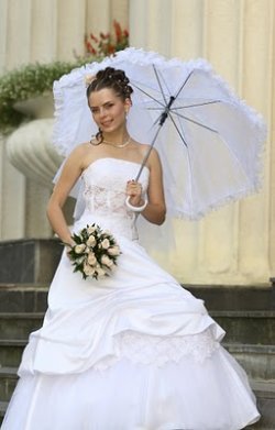Свадебный зонтик