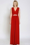 Вивиана классические вечерние платья красное фото