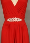 Вивиана-03 классические вечерние платья красное фото