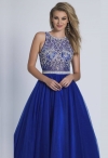 5799-03 синее вечернее платье фото