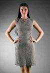 Инга кружевное коктейльное платье  фото