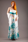 Ингрид-03 платье с принтом фото