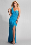 Мадонна голубое вечернее платье фото