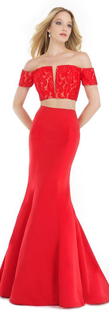 Роскошное красное платье Morrell Maxie